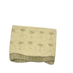 1 Discontinued Wavery Tahita Palm Valance Curtain
